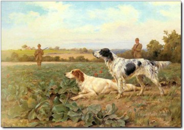 Gdr0003 classical hunting Oil Paintings